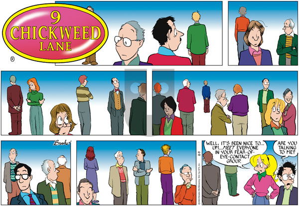 9 Chickweed Lane on Sunday February 3, 2002 Comic Strip