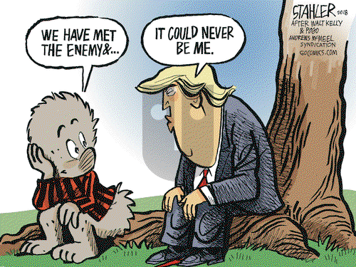 Jeff Stahler on Wednesday October 17, 2018 Comic Strip