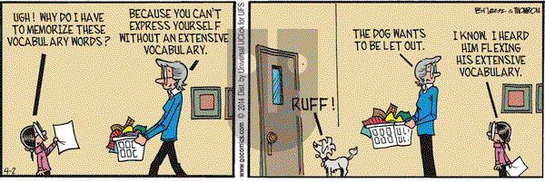 Grand Avenue on Wednesday April 2, 2014 Comic Strip