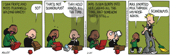Frazz on Thursday February 24, 2005 Comic Strip