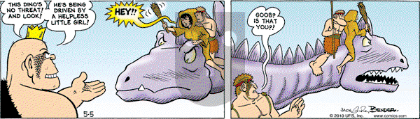 Alley Oop on Wednesday May 5, 2010 Comic Strip