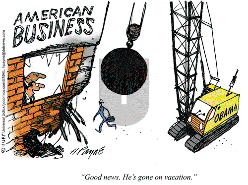 Henry Payne on Tuesday August 23, 2011 Comic Strip