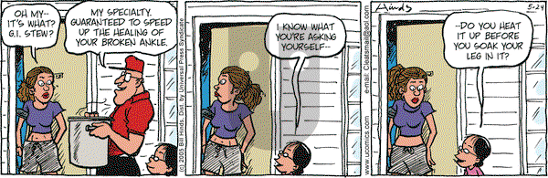 Cleats on Tuesday May 24, 2005 Comic Strip