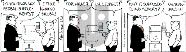 The Born Loser on Monday March 21, 2005 Comic Strip