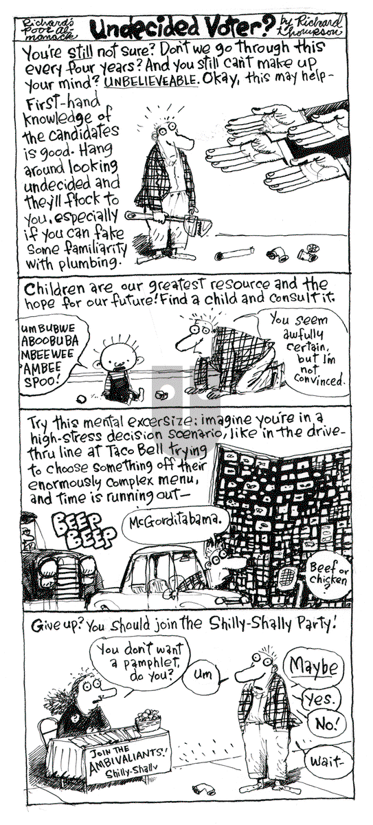Richard's Poor Almanac on Friday May 9, 2025 Comic Strip