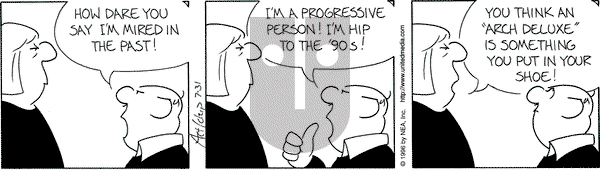 The Born Loser on Wednesday July 31, 1996 Comic Strip