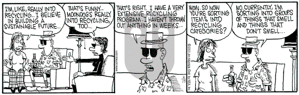 Monty on Monday February 17, 2003 Comic Strip