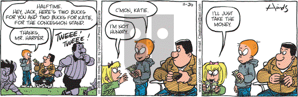 Cleats - Friday November 8, 2024 Comic Strip