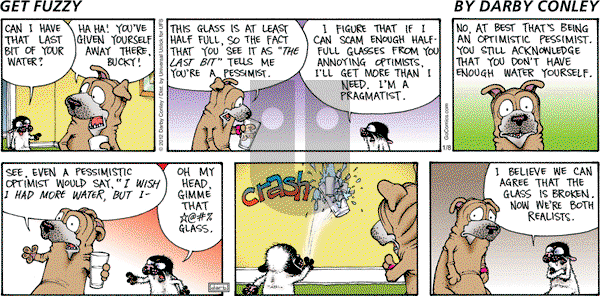 Get Fuzzy - Sunday January 8, 2012 Comic Strip