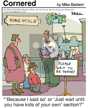 Cornered on Saturday December 18, 2010 Comic Strip