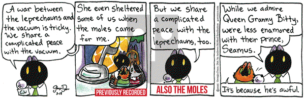 Breaking Cat News on Tuesday March 18, 2025 Comic Strip