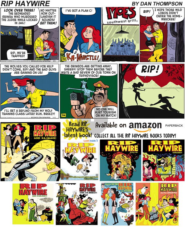 Rip Haywire on Sunday November 17, 2019 Comic Strip