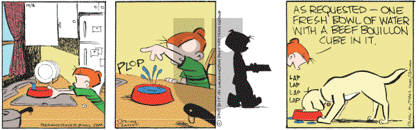 Red and Rover on Saturday October 13, 2007 Comic Strip