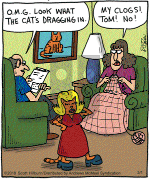 The Argyle Sweater on Thursday March 1, 2018 Comic Strip
