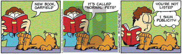 Garfield on Tuesday November 16, 1999 Comic Strip