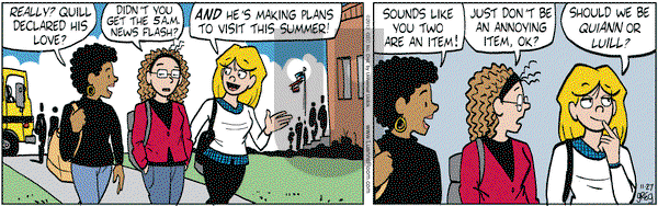 Luann on Tuesday November 27, 2012 Comic Strip