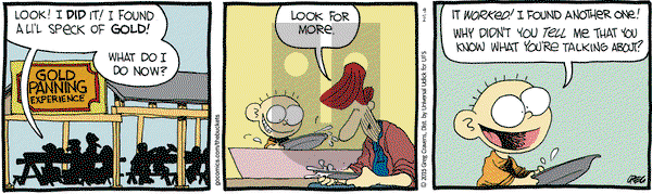 The Buckets on Wednesday September 2, 2015 Comic Strip