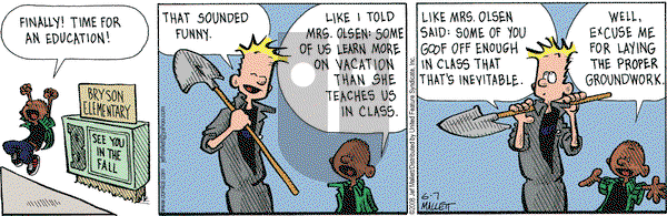 Frazz - Saturday June 7, 2008 Comic Strip