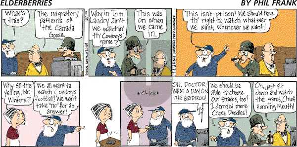 The Elderberries on Sunday November 18, 2007 Comic Strip