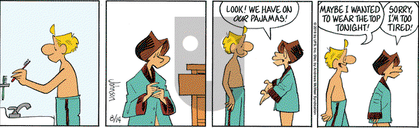 Arlo and Janis on Wednesday August 14, 2019 Comic Strip