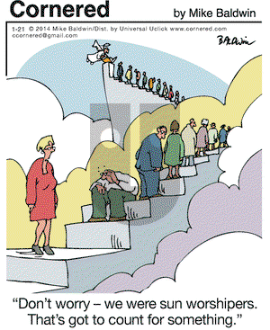 Cornered on Tuesday January 21, 2014 Comic Strip