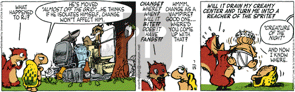 Over the Hedge on Friday July 15, 2011 Comic Strip