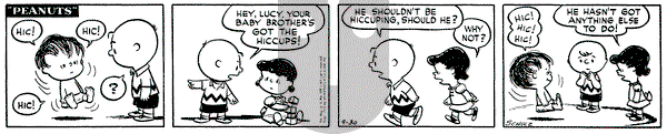Peanuts on Tuesday September 30, 1952 Comic Strip