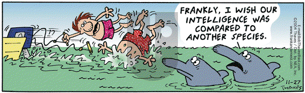 Frank and Ernest on Saturday November 27, 2004 Comic Strip