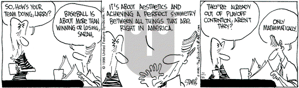 The Buckets on Wednesday May 1, 1996 Comic Strip