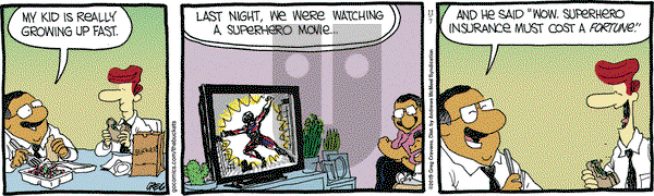 The Buckets on Thursday November 7, 2019 Comic Strip