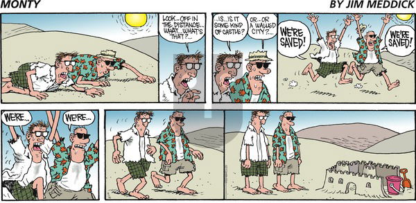 Monty on Sunday April 16, 2017 Comic Strip