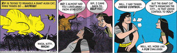 Rip Haywire on Monday October 12, 2020 Comic Strip