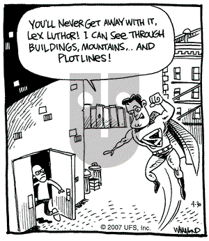 Reality Check on Monday April 30, 2007 Comic Strip