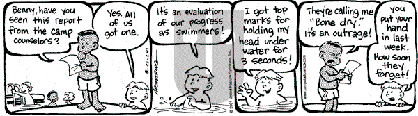 JumpStart on Tuesday August 21, 2001 Comic Strip