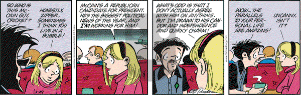 Doonesbury on Tuesday February 29, 2000 Comic Strip