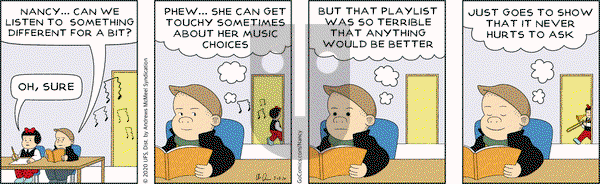Nancy on Friday March 13, 2020 Comic Strip