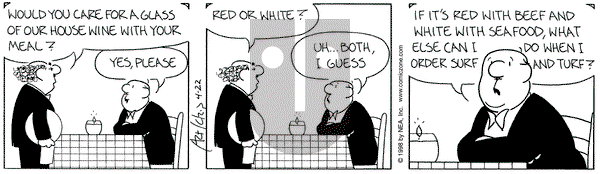 The Born Loser on Monday June 29, 1998 Comic Strip