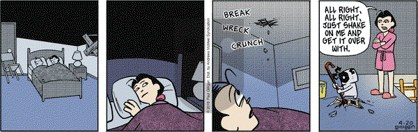 Pooch Cafe on Saturday April 20, 2019 Comic Strip