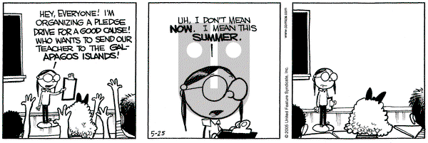 Grand Avenue - Wednesday May 25, 2005 Comic Strip