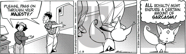 Rose is Rose on Saturday April 3, 2004 Comic Strip