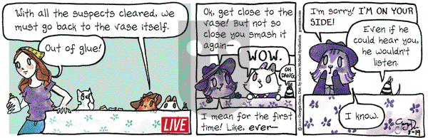 Breaking Cat News on Wednesday August 19, 2020 Comic Strip