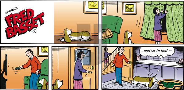 Fred Basset on Sunday May 24, 2015 Comic Strip