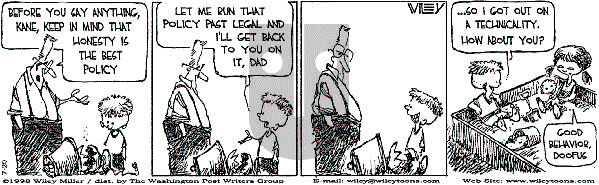 Non Sequitur on Monday July 20, 1998 Comic Strip