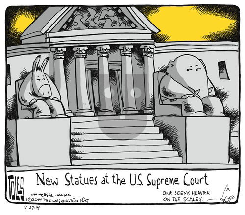 Tom Toles on Sunday July 27, 2014 Comic Strip