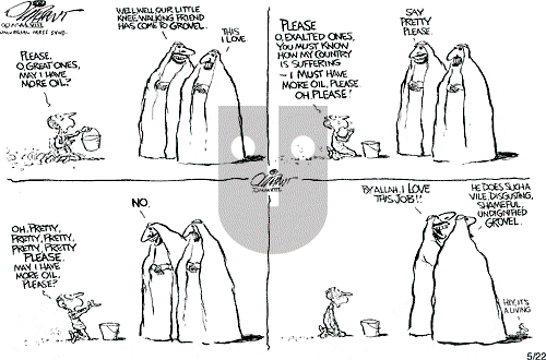 Pat Oliphant on Thursday May 22, 2008 Comic Strip