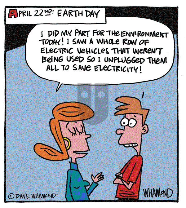 Day by Dave on Tuesday April 22, 2025 Comic Strip