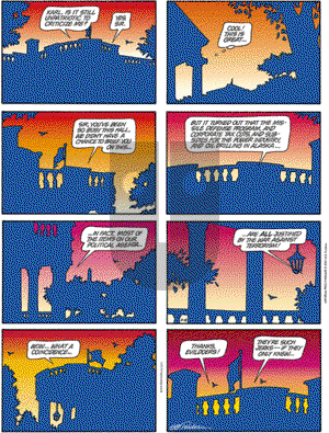 Doonesbury - Sunday November 18, 2001 Comic Strip