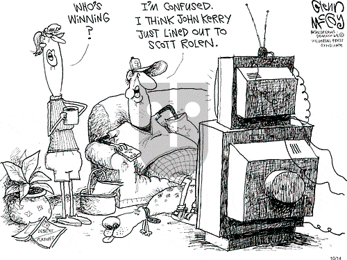 Glenn McCoy on Thursday October 14, 2004 Comic Strip