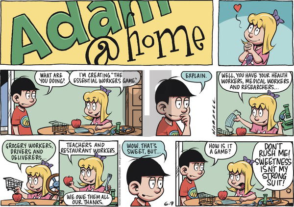 Adam@Home on Sunday June 7, 2020 Comic Strip