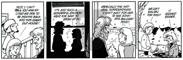 Doonesbury on Thursday November 27, 1997 Comic Strip